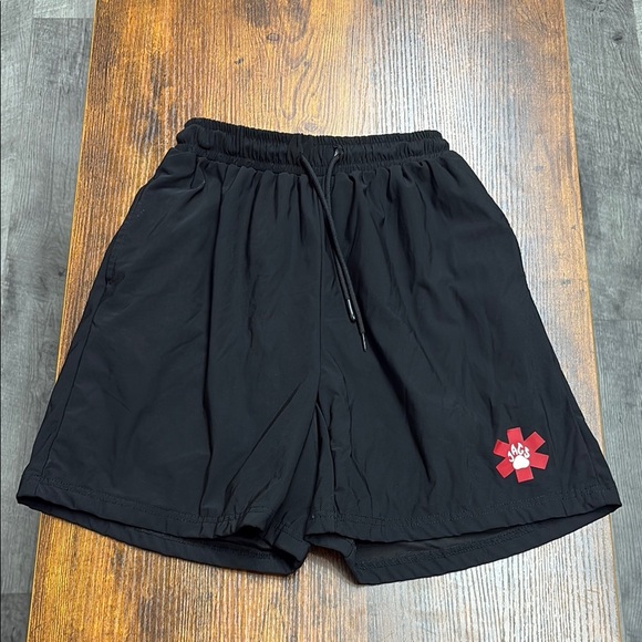 Black Athletic Shorts With Personalized TGLC EMTG Logo - Picture 1 of 1